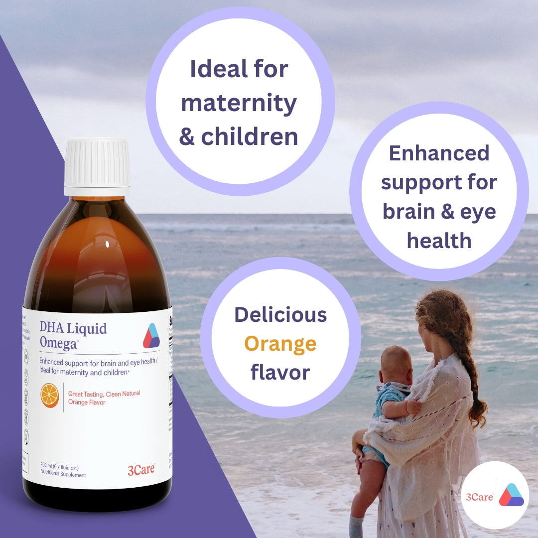 DHA Omega-3 Fish Oil | Liquid 200ml -New Formula