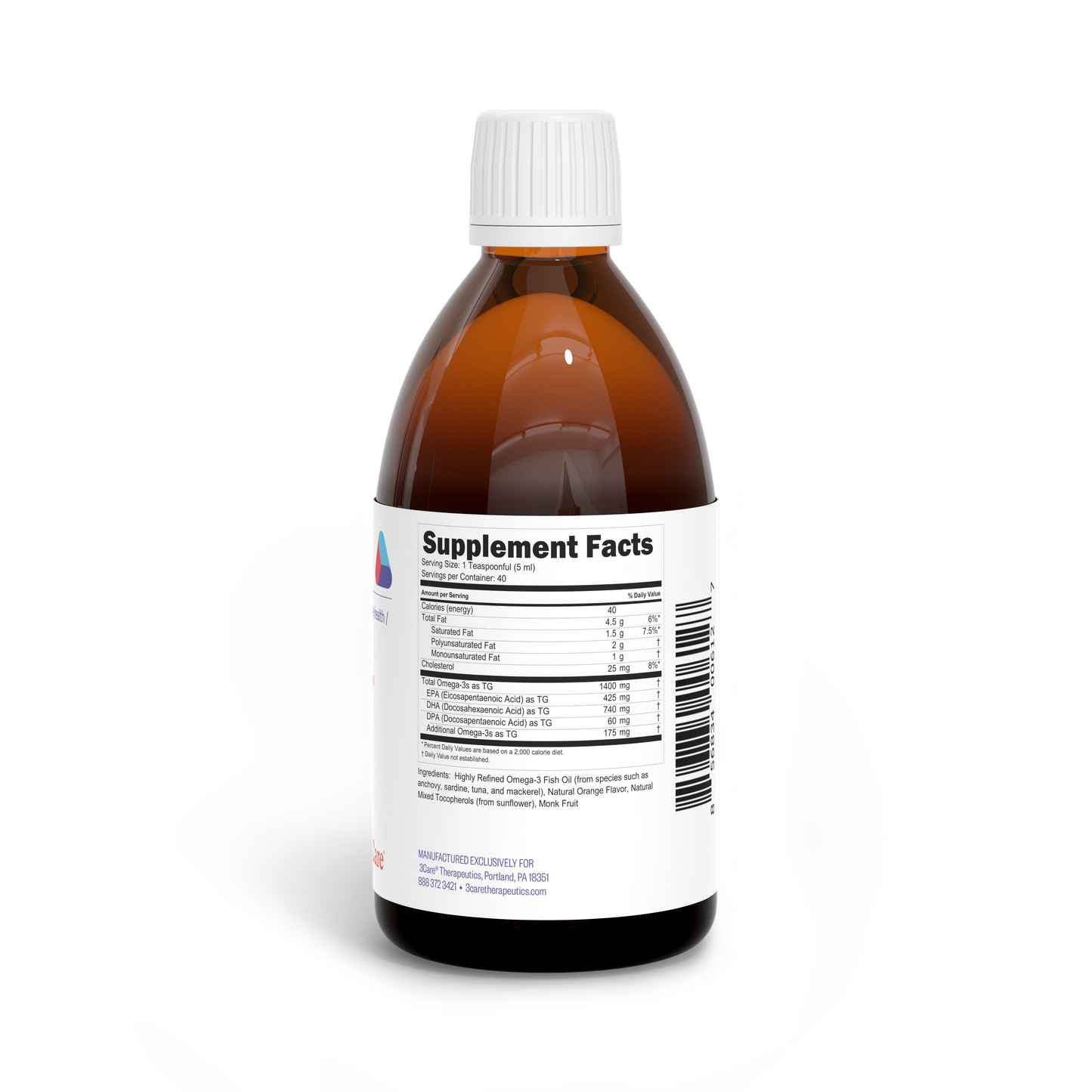 DHA Omega-3 Fish Oil | Liquid 200ml -New Formula