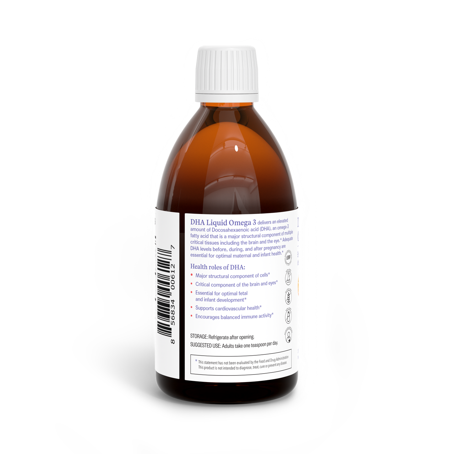 DHA Omega-3 Fish Oil | Liquid 200ml -New Formula