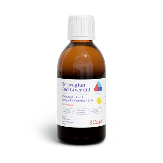 Norwegian Cod Liver Oil |CLO with Natural Vitamins A & D