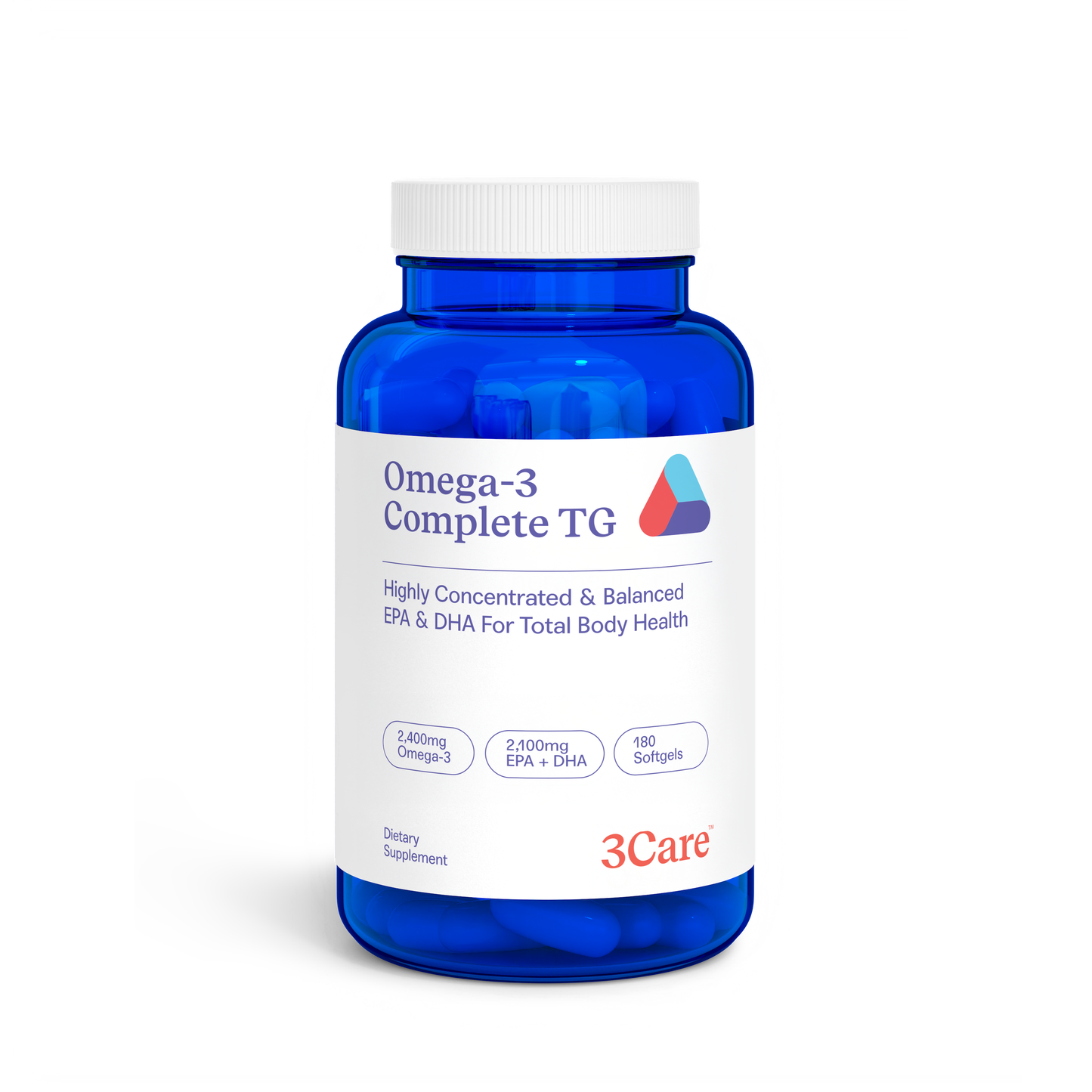 Omega-3 Complete TG: Balanced 1:1 EPA & DHA