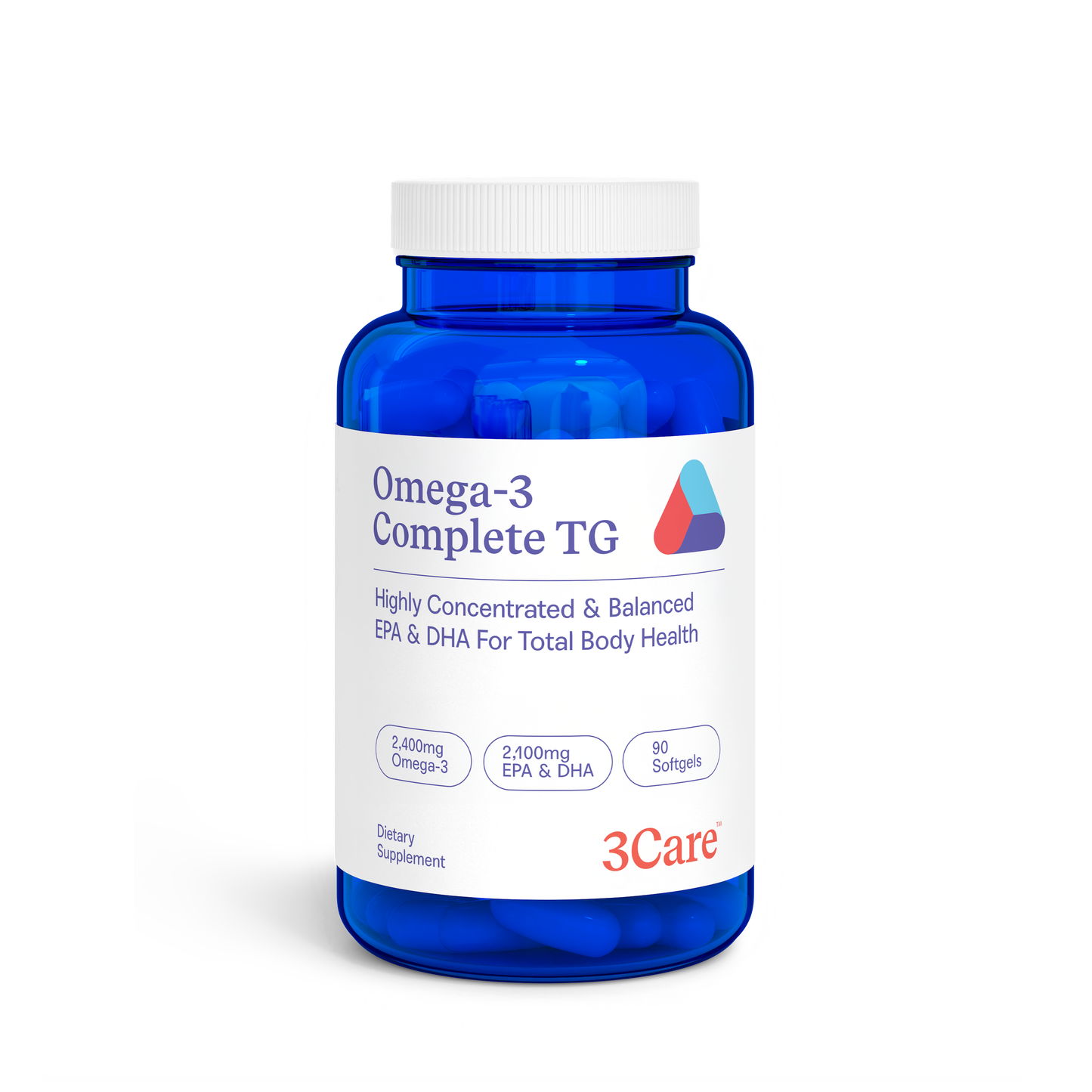 Omega-3 Complete TG: Balanced 1:1 EPA & DHA