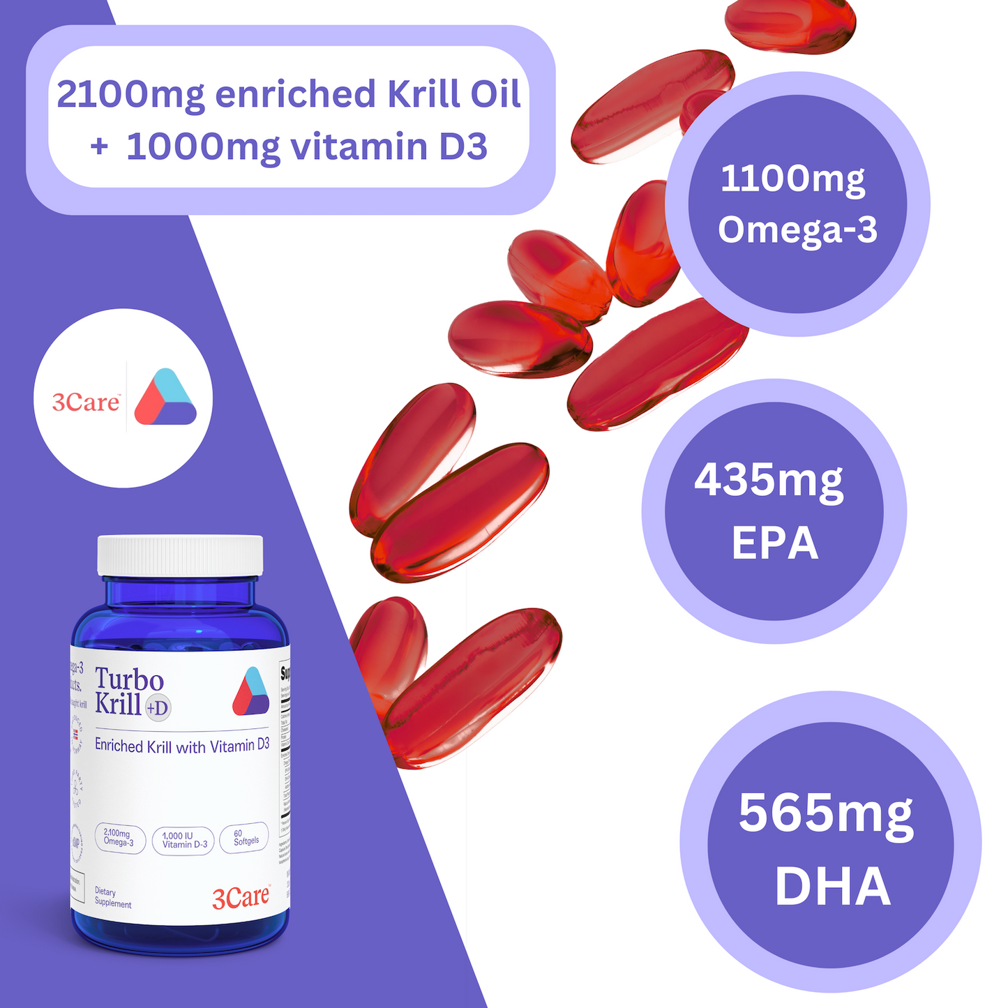 Turbo Krill + Vitamin D3 (BACK IN STOCK ETA 11/14)