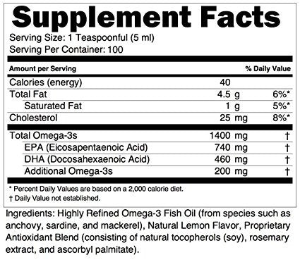 Omega-3 TG Fish Oil | Liquid