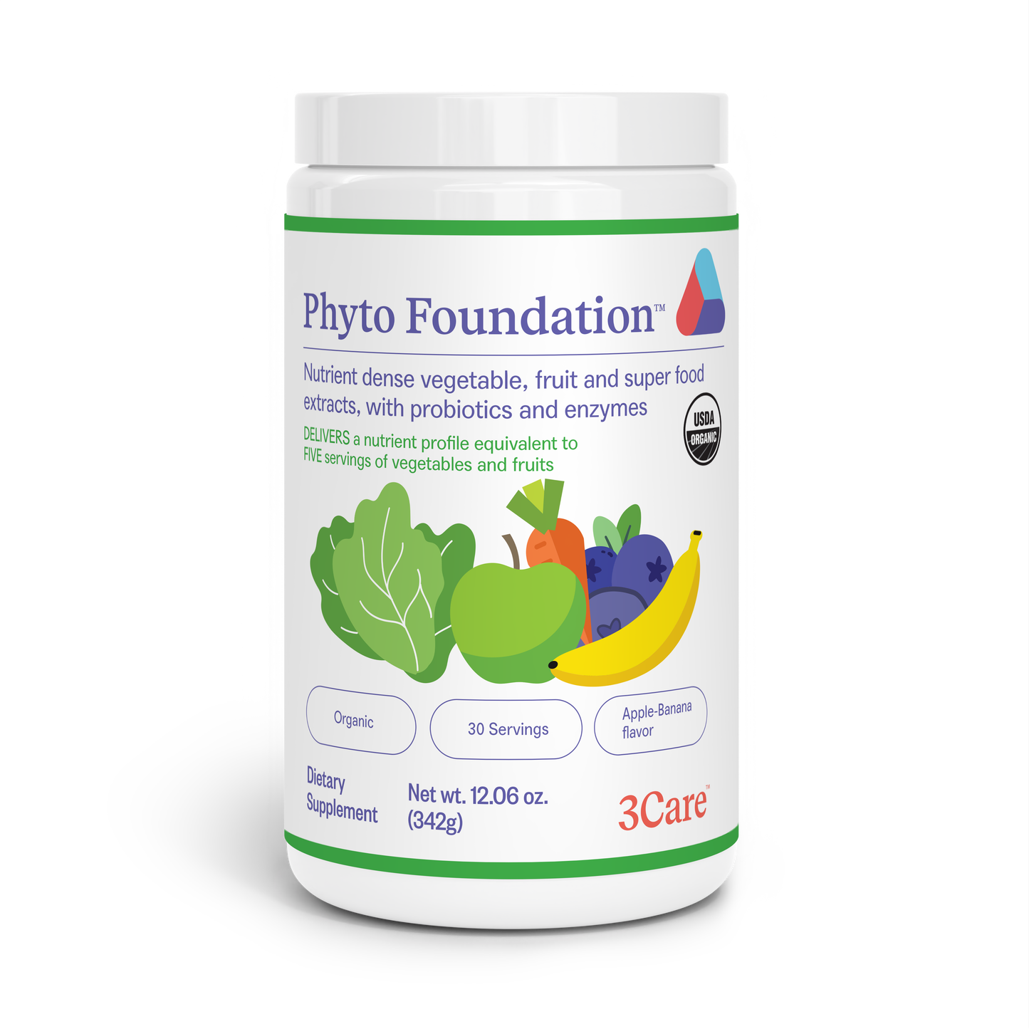 Phyto Foundation - Organic Greens Formula